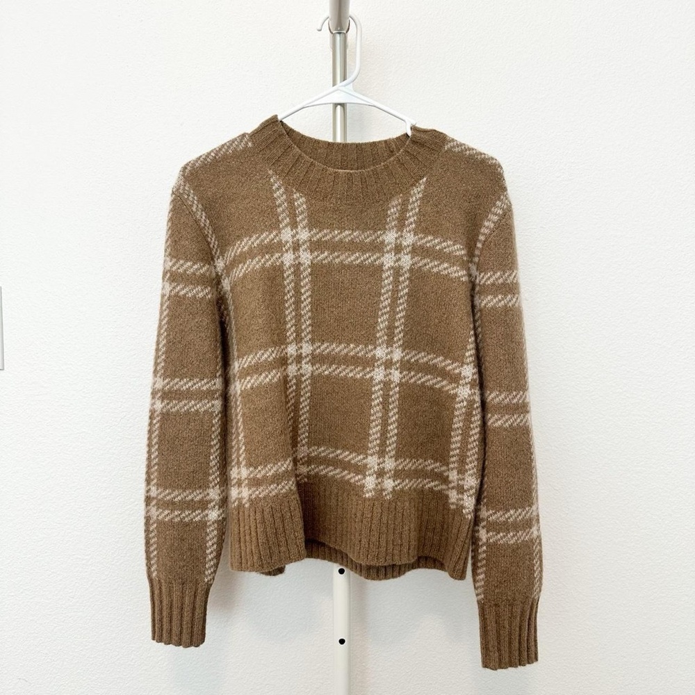 Everlane The Alpaca Cropped Crewneck Sweater